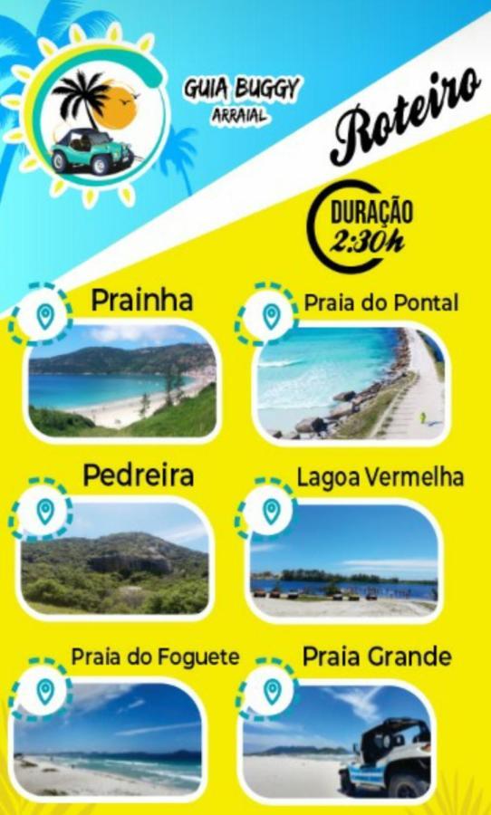 Serra Mar Suites,Lofts, E Casas A 300 Metros Das Praias Arraial do Cabo Bagian luar foto